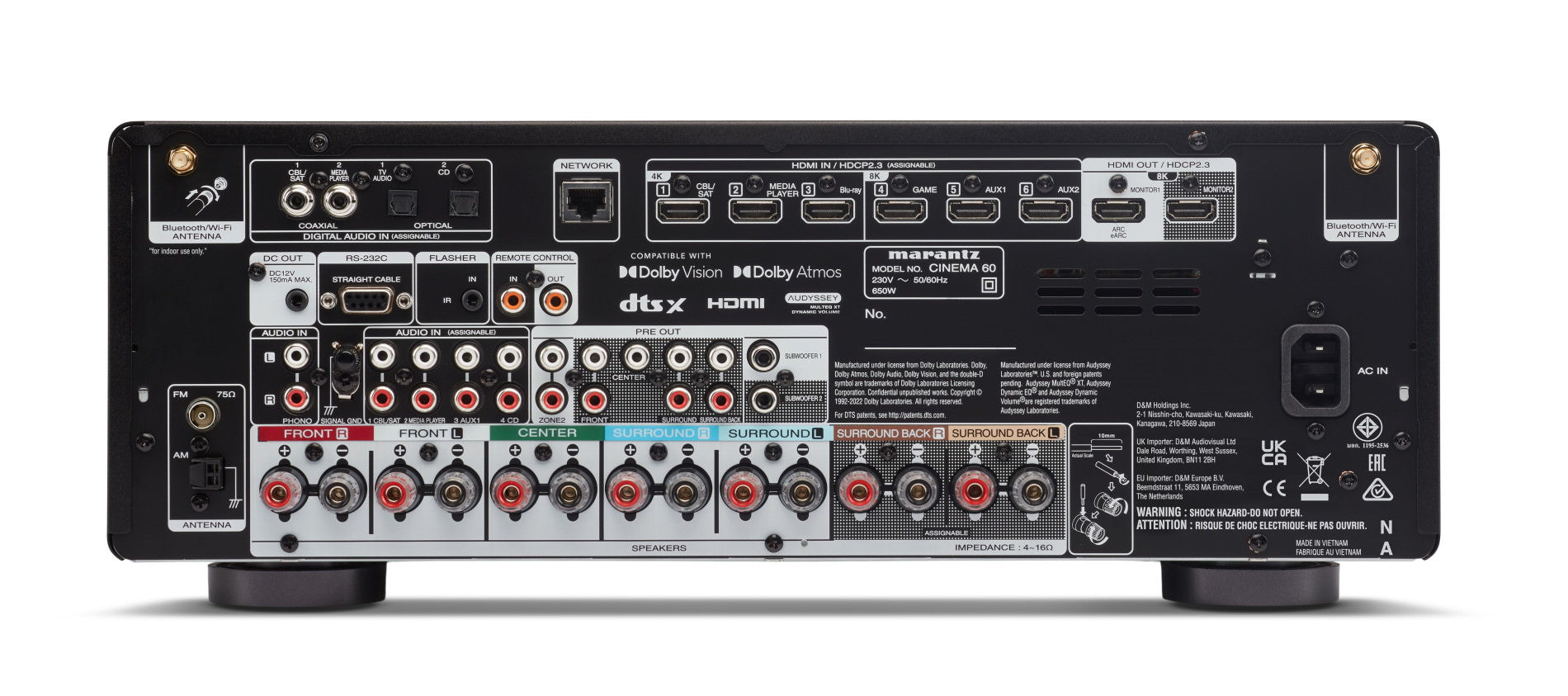 Marantz Cinema 60 Hemmabioförstärkare