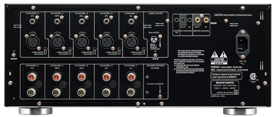 Marantz MM7055 - DEMO Effektförstärkare Slutsteg