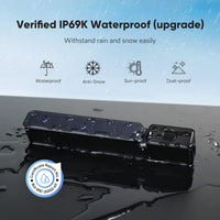 AutoVox Foxpark Solar 3A - Trådlös Backkamera Backkamera