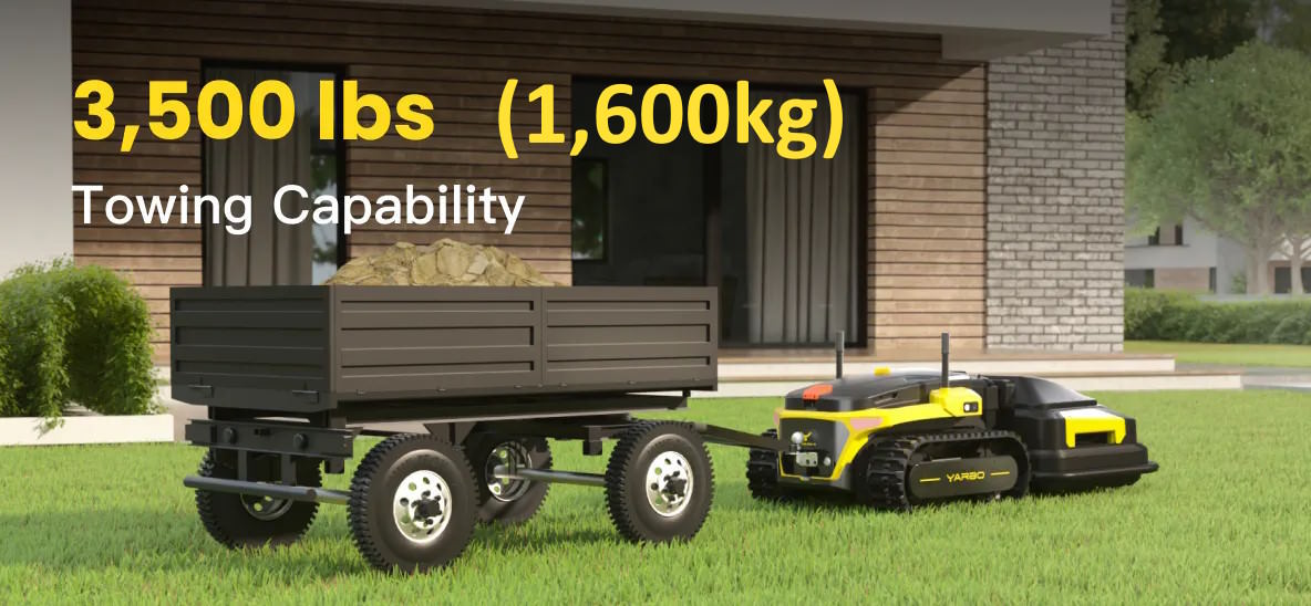 Yarbo Gårdsrobot (med gräsklipparmodul) Robotgräsklippare