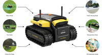 Yarbo Gårdsrobot (med gräsklipparmodul) Robotgräsklippare