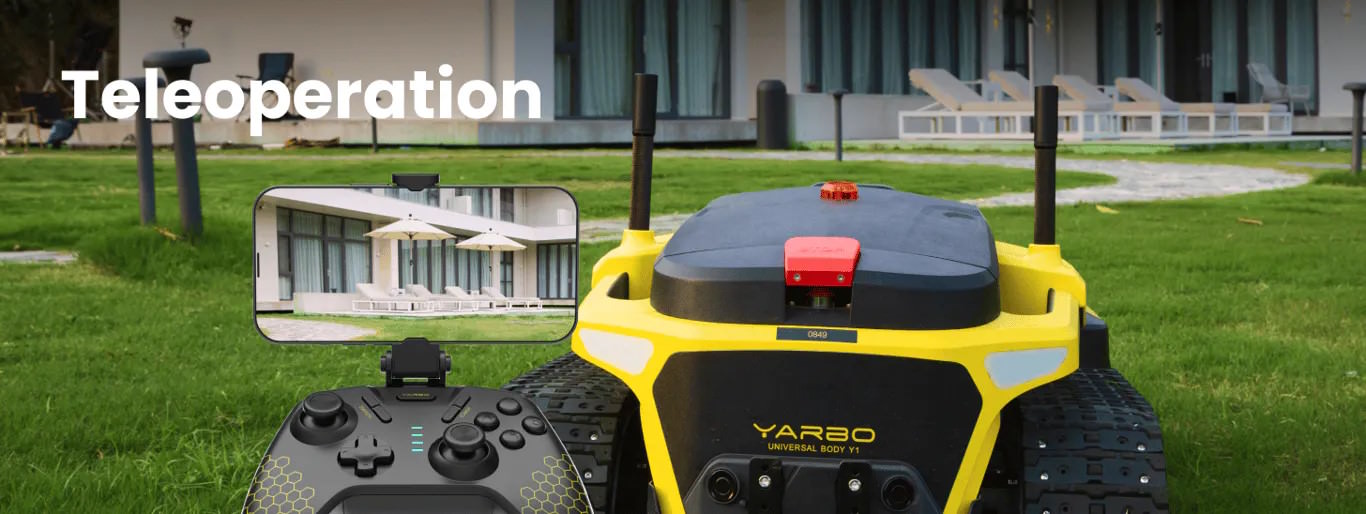 Yarbo Gårdsrobot (med gräsklipparmodul) Robotgräsklippare