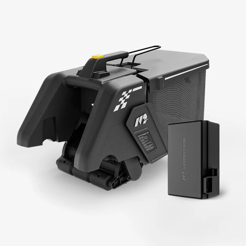 YUKA Uppsamlare för gräs - Kit med extra batteri (sweeper) Robotgräsklippare