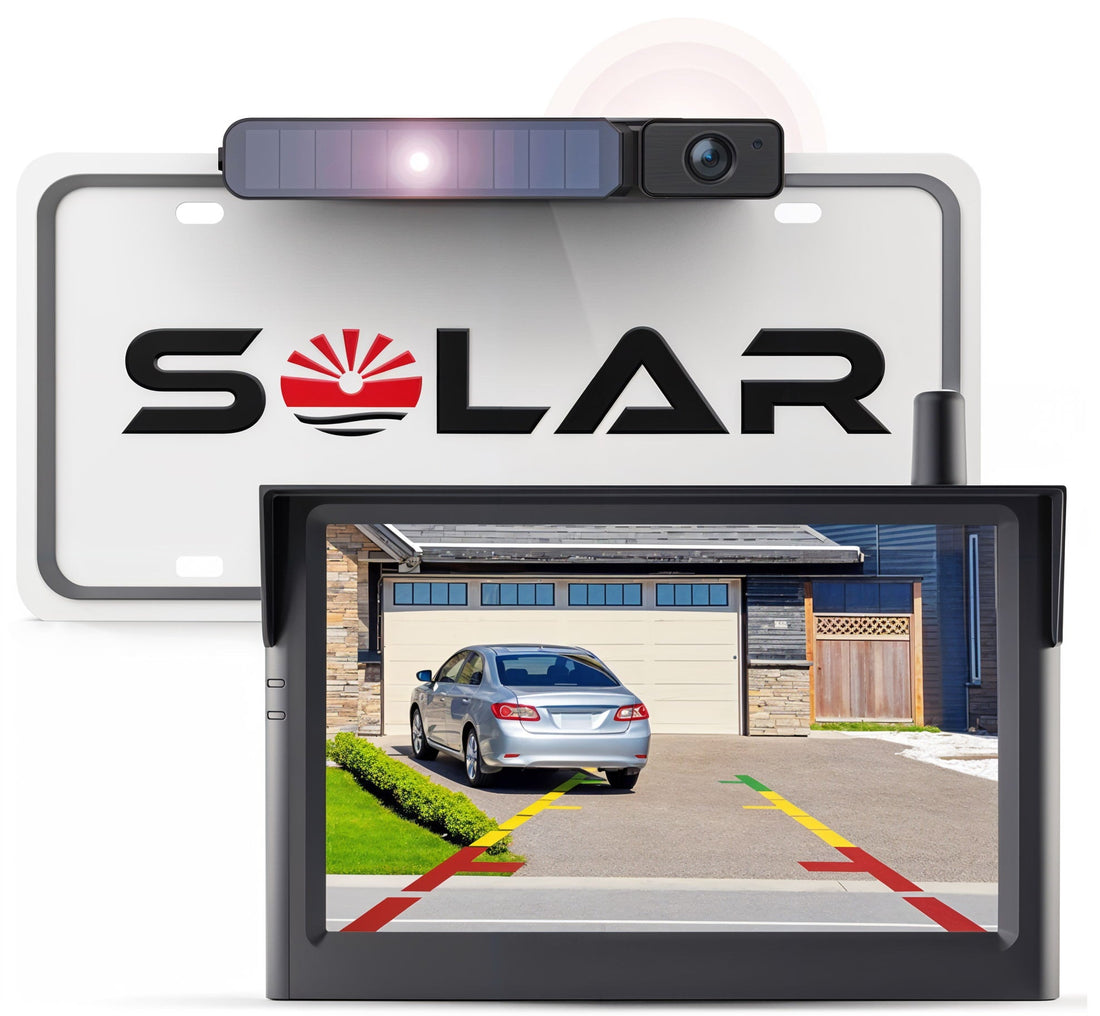 AutoVox Foxpark Solar 3A - Trådlös Backkamera Backkamera