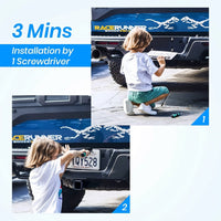 AutoVox Foxpark Solar 3A Kameraenhet (endast kamera) Backkamera