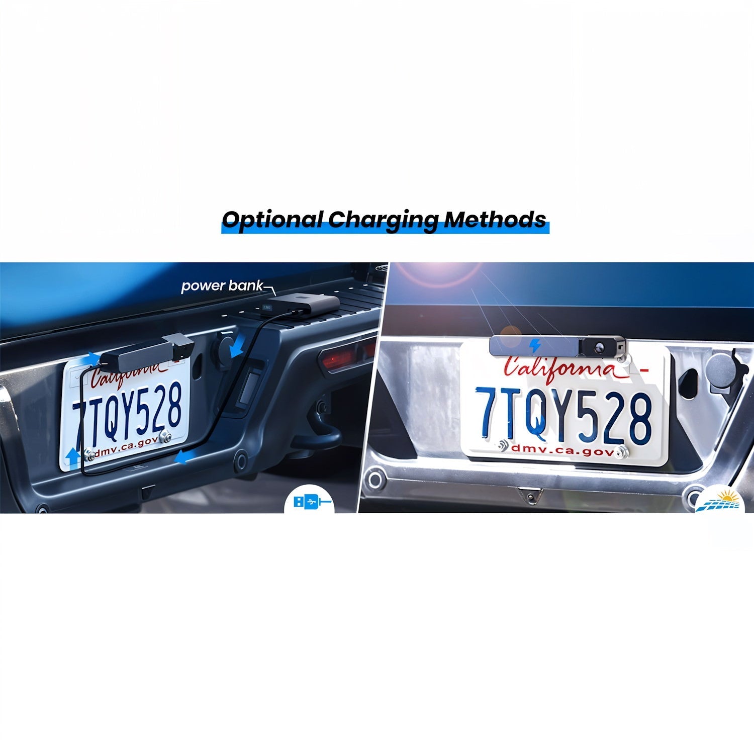 AutoVox Foxpark Solar 3A Kameraenhet (endast kamera) Backkamera