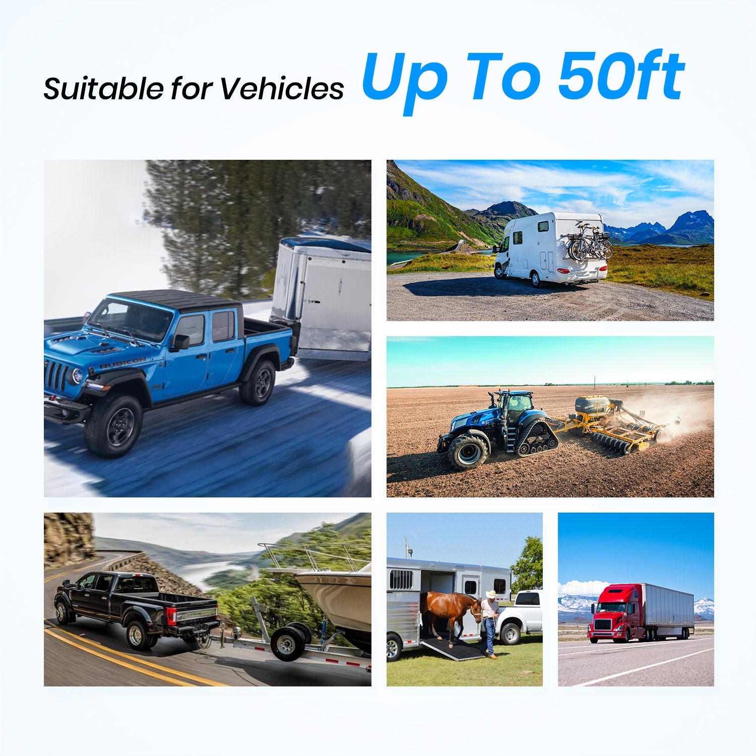 AutoVox Solar 4A - Trådlös Backkamera Backkamera