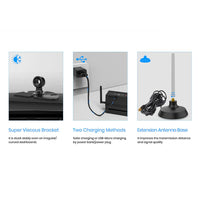 AutoVox Solar 4A - Trådlös Backkamera Backkamera