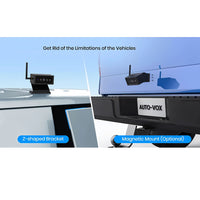 AutoVox Solar 4A Kameraenhet (endast kamera) Backkamera