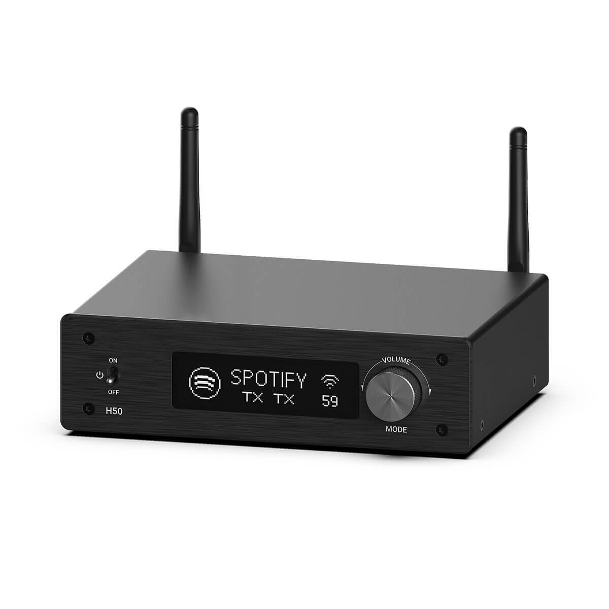 Arylic H50 - Streamingförstärkare med HDMI-ARC Stereoförstärkare