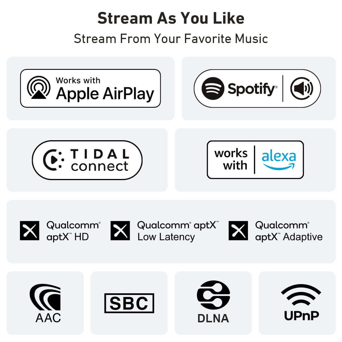 Arylic H50 - Streamingförstärkare med HDMI-ARC Stereoförstärkare