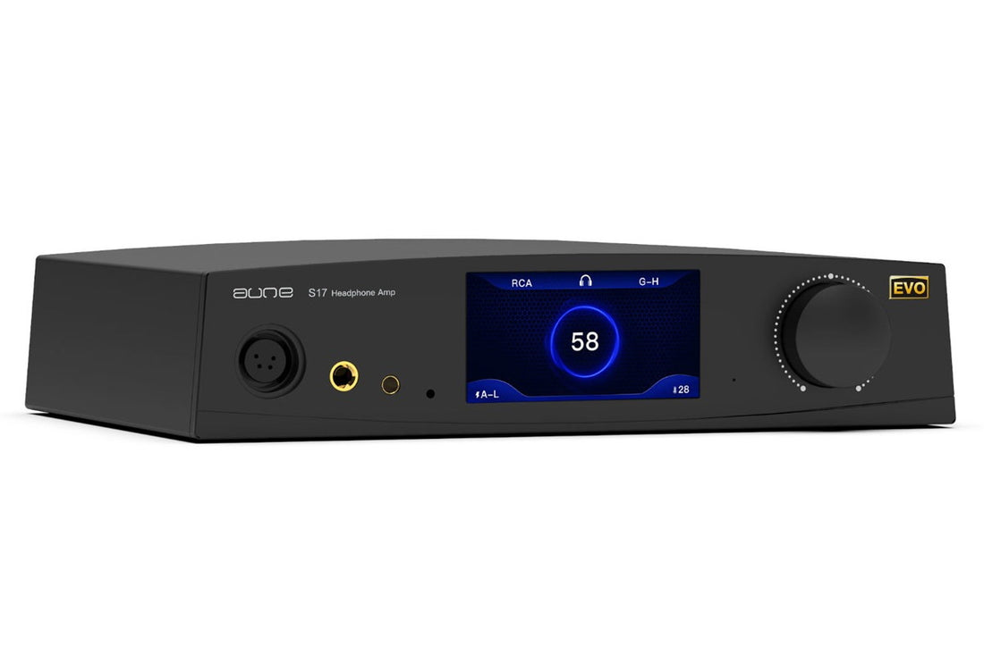 Aune S17 Pro EVO Hörlursförstärkare Svart