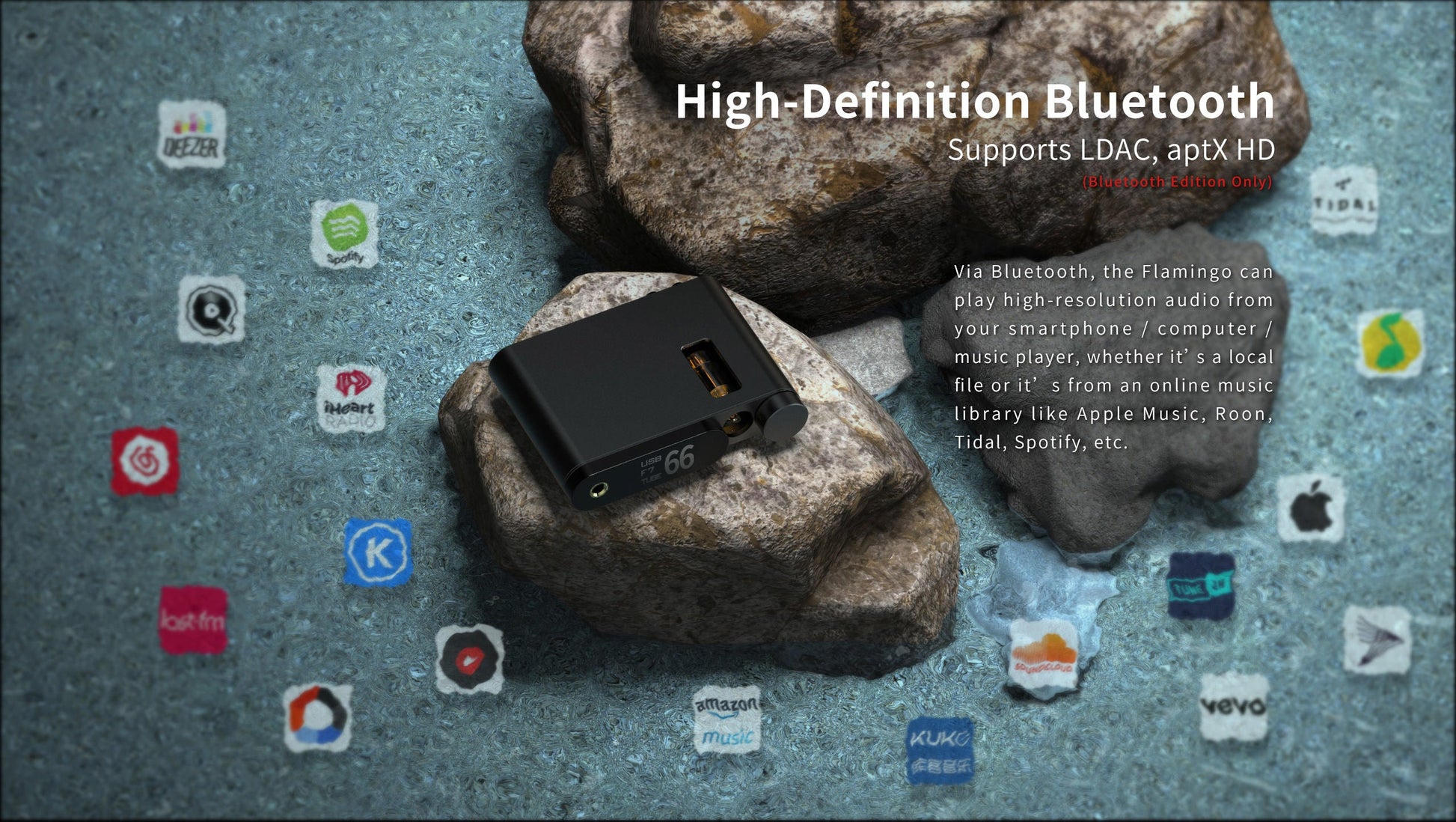 Aune Flamingo BT - Hörlursförstärkare - DEMO Hörlursförstärkare