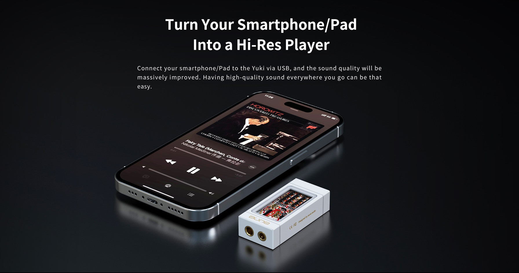 Aune Yuki Hörlursförstärkare Hörlursförstärkare