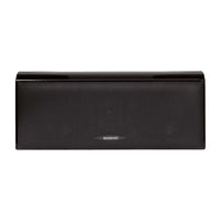 Quadral Chromium 5 Base Centerhögtalare Svart högblank