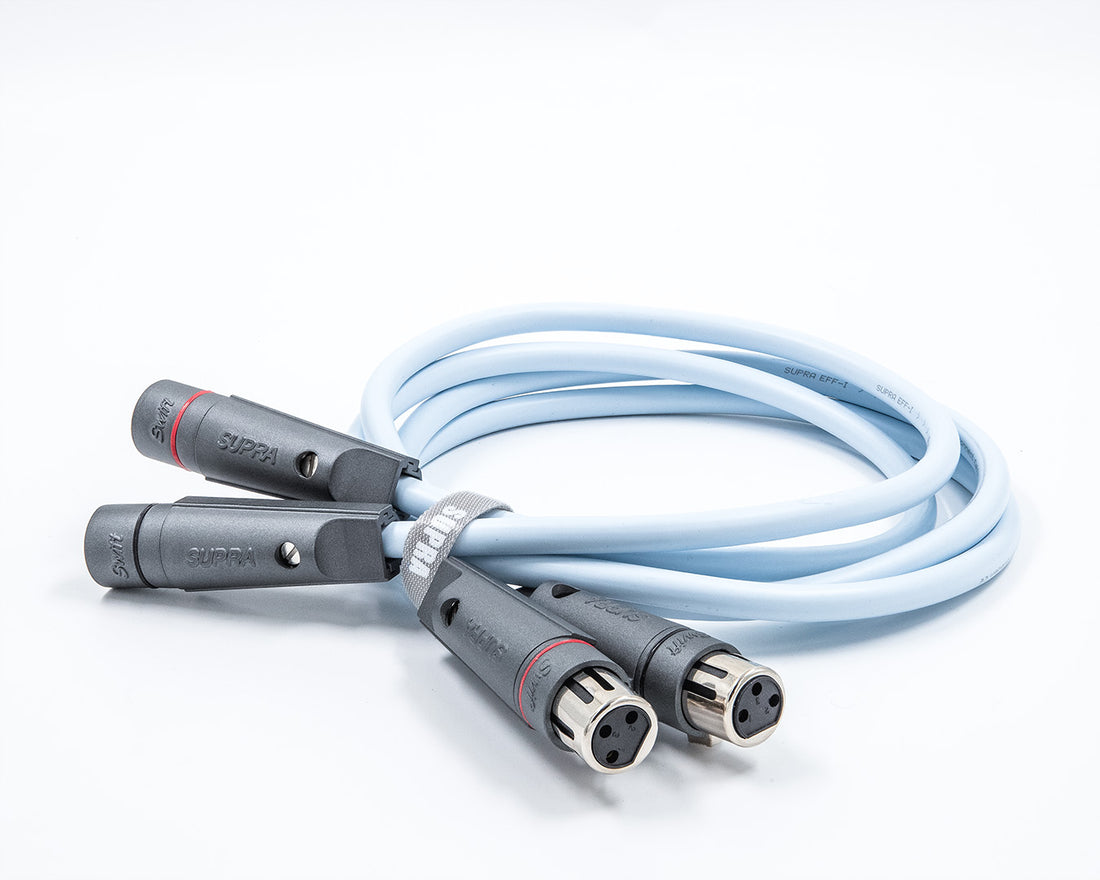 Supra EFF-IXLR 2XLR - 2XLR M-F Analog XLR-kabel