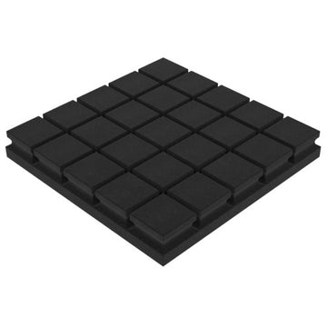 Ljudabsorbent till vägg - Akustikpanel Grid 50x50cm Ljudabsorbent