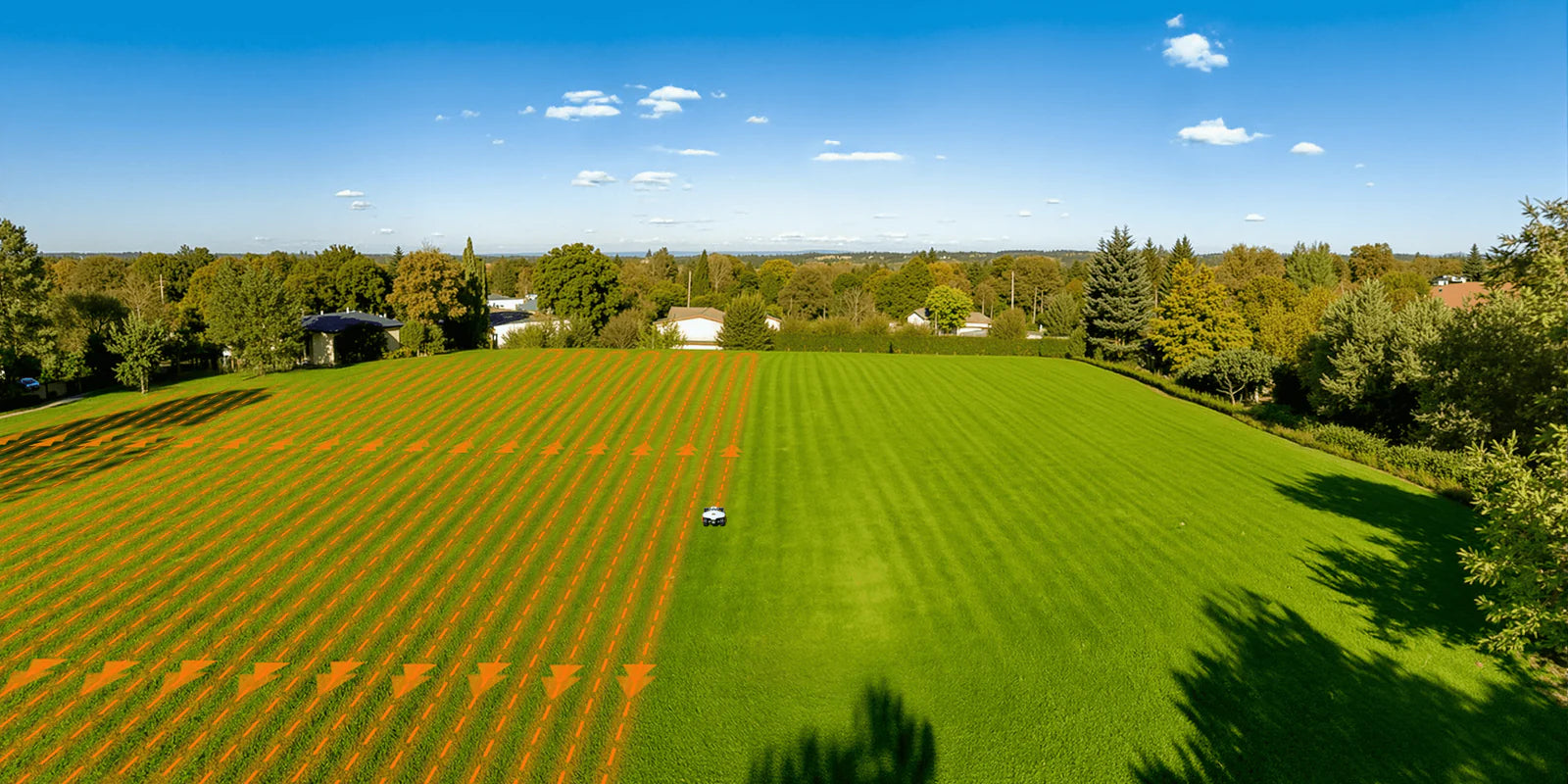 LUBA2 AWD 3000X - För 3000m2 Gränskabelfri Robotgräsklippare