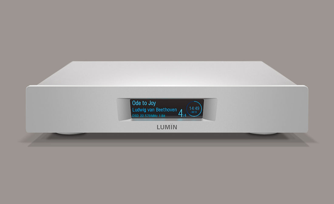 Lumin U2 Mini - Premium HiFi musikstreamer Nätverksspelare Silver