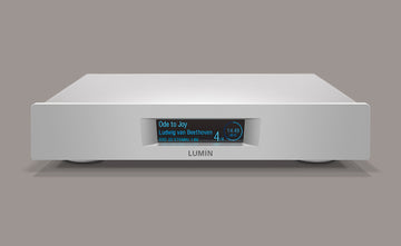 Lumin U2 Mini - Premium HiFi musikstreamer Nätverksspelare Silver