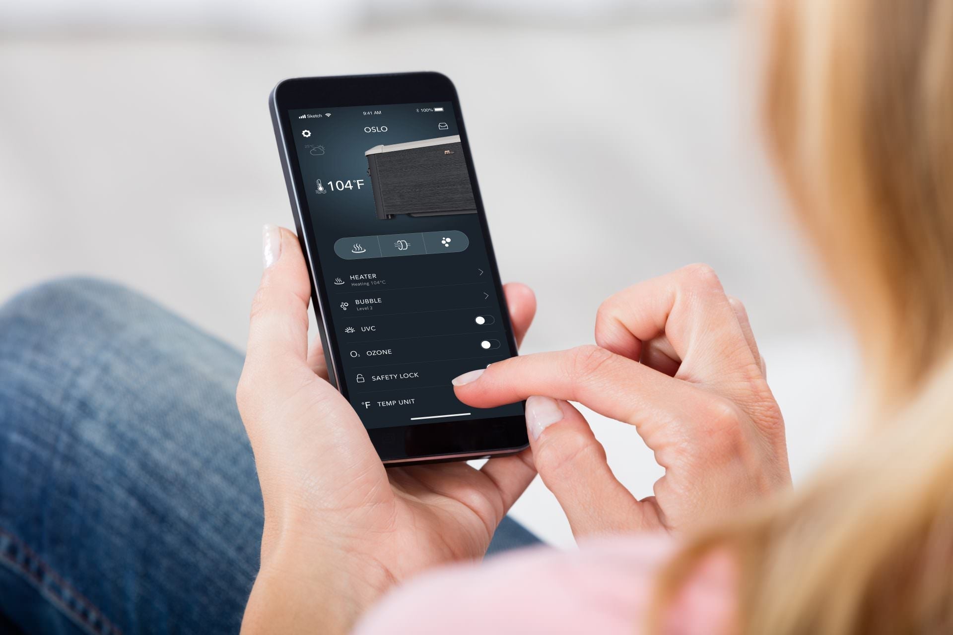 MSpa Oslo Frame F-OS063W - Spabad spa-bad