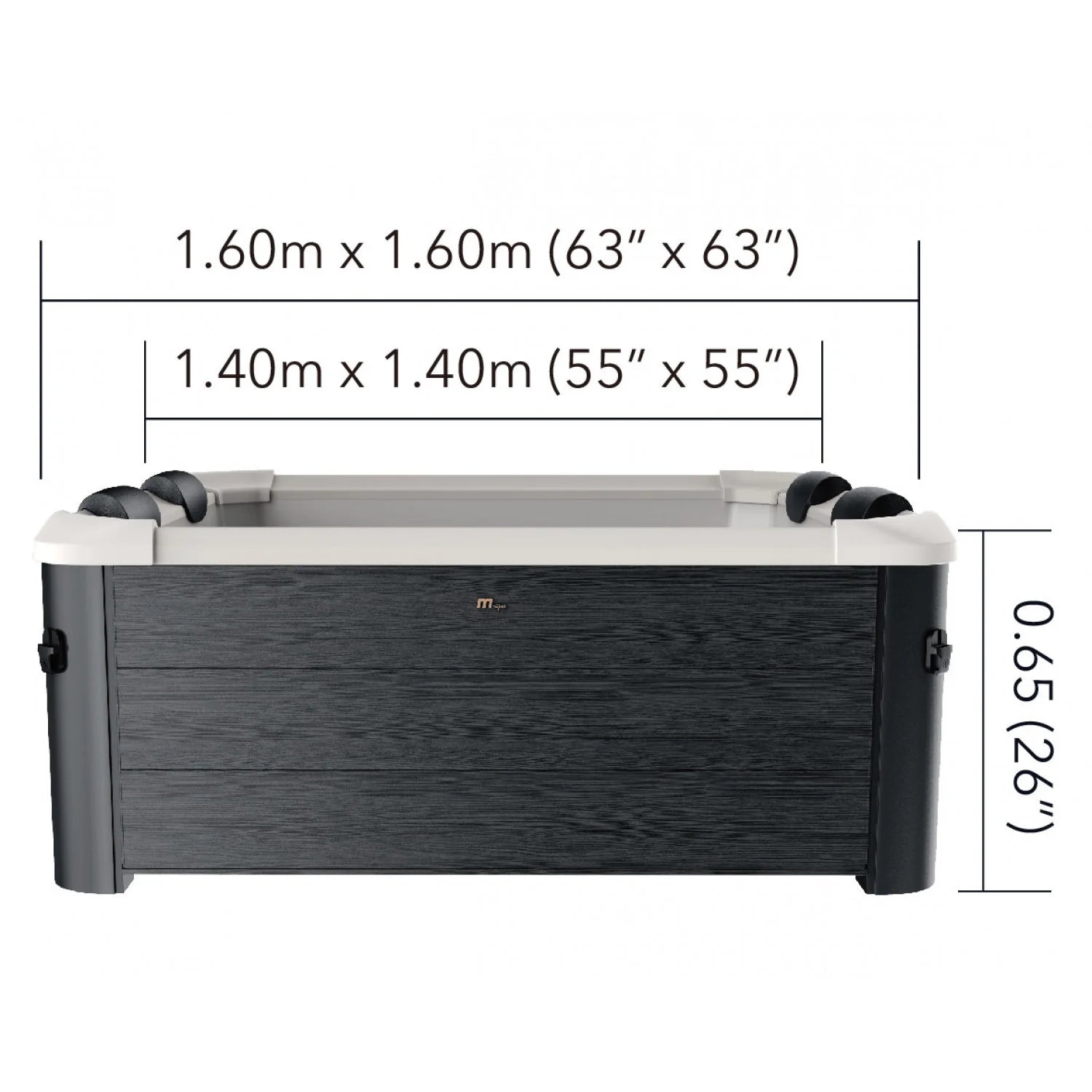 MSpa Oslo Frame F-OS063W - Spabad spa-bad