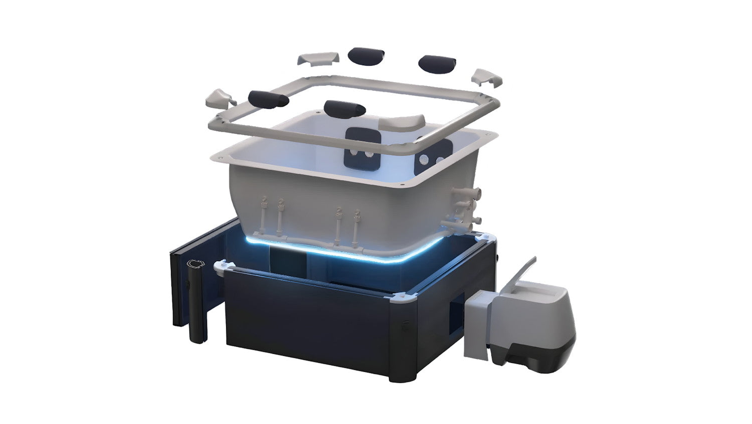 MSpa Oslo Frame F-OS063W - Spabad spa-bad