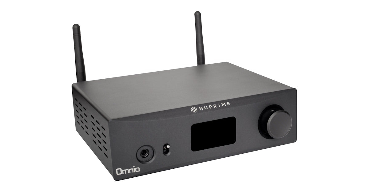 NuPrime WR-2 - Stereoförsteg med inbyggd streaming, HDMI ARC Nätverksspelare