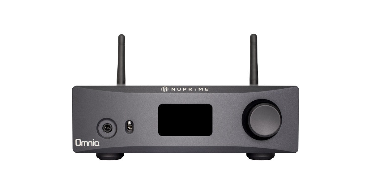 NuPrime WR-2 - Stereoförsteg med inbyggd streaming, HDMI ARC Nätverksspelare