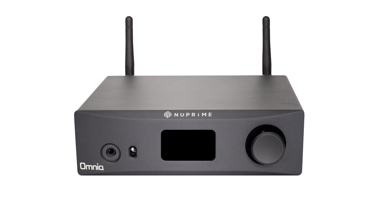 NuPrime WR-2 - Stereoförsteg med inbyggd streaming, HDMI ARC Nätverksspelare