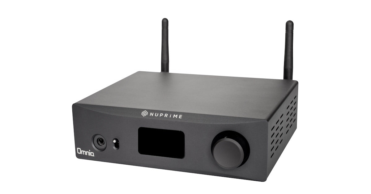 NuPrime WR-2 - Stereoförsteg med inbyggd streaming, HDMI ARC Nätverksspelare