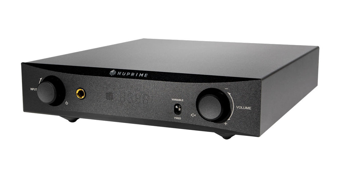 NuPrime PRA-9X Stereoförsteg Svart