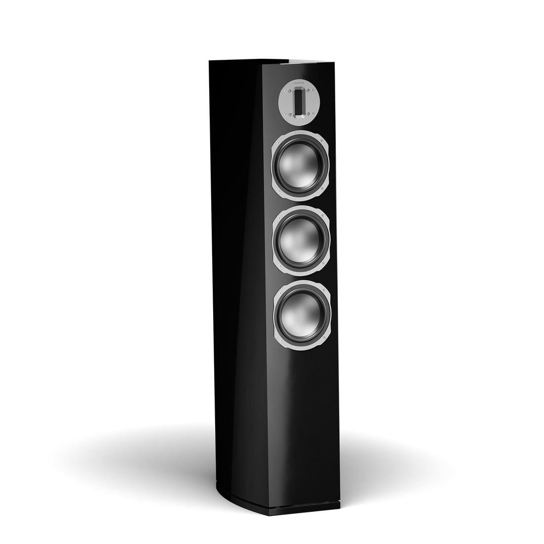 Quadral Chromium 105 Golvhögtalare Svart högblank