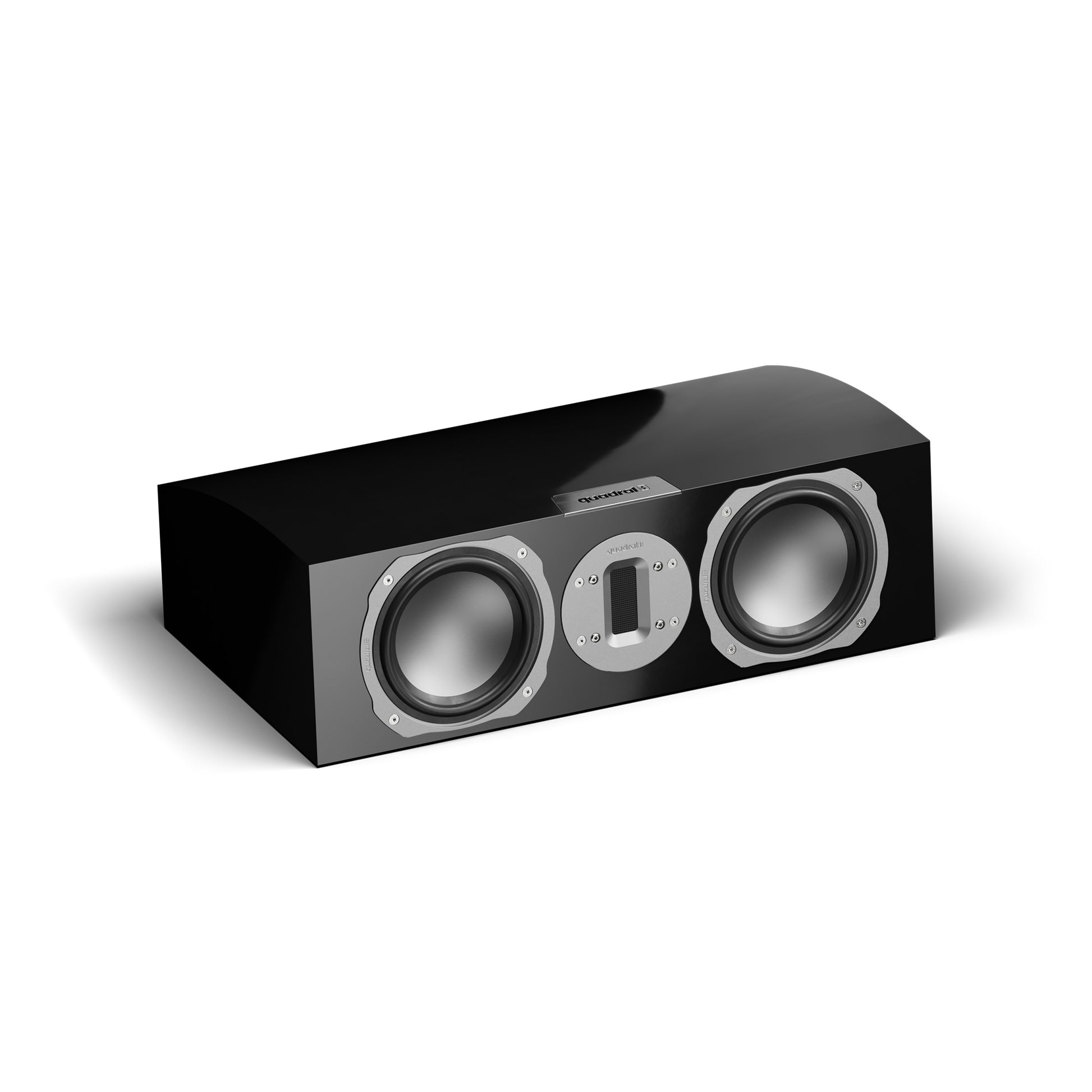 Quadral Chromium 15 Base Centerhögtalare Svart högblank