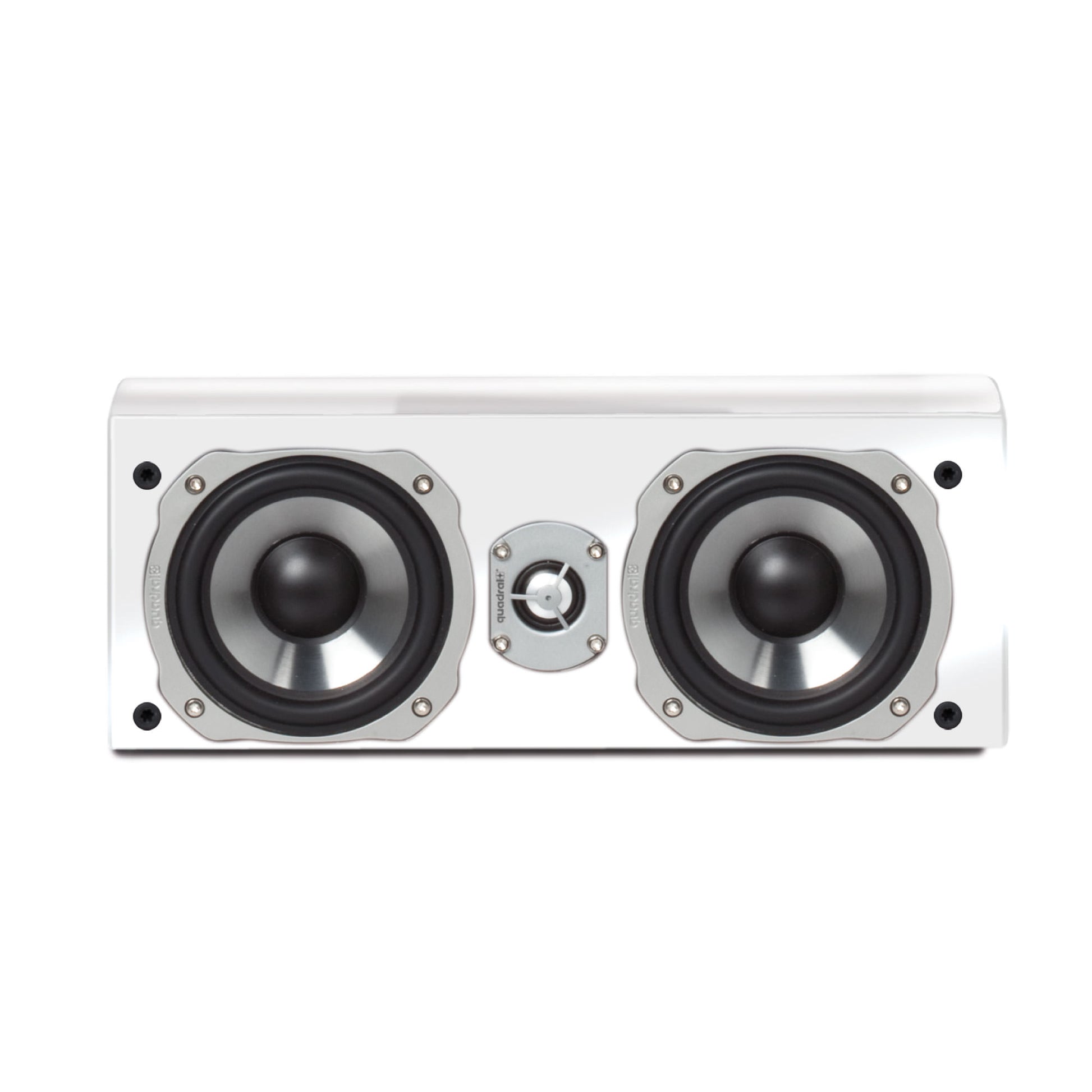 Quadral Chromium 5 Base Centerhögtalare Vit högblank