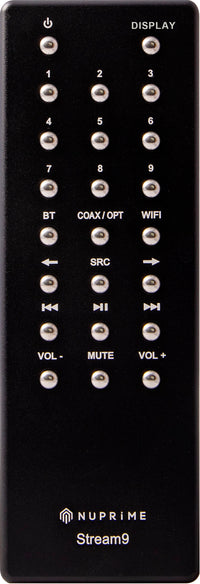 NuPrime Stream-9 - HiFi Musikstreamer, I2S, AES Nätverksspelare