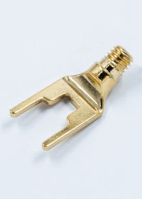 Supra CombiCon Spade Part M6 Spadkontakter högtalarkabel Guld