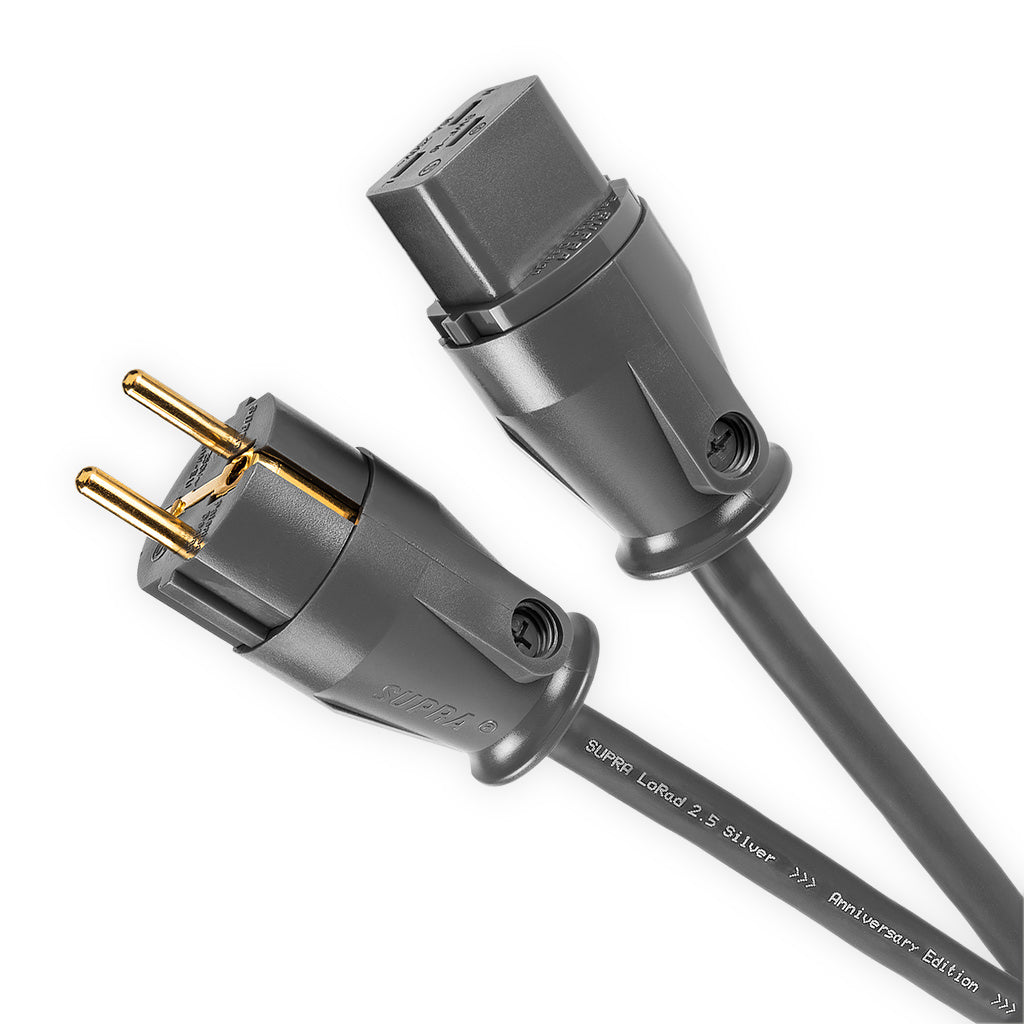 Supra Anniversary LoRad 2.5 SPC CS-16-EU CEE 7/7 - IEC C19 Strömkabel IEC C19 16A