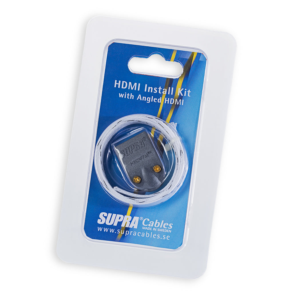 Supra HDMI INSTALLATIONS KIT (Met-B + Nylonstrumpa) HDMI tillbehör