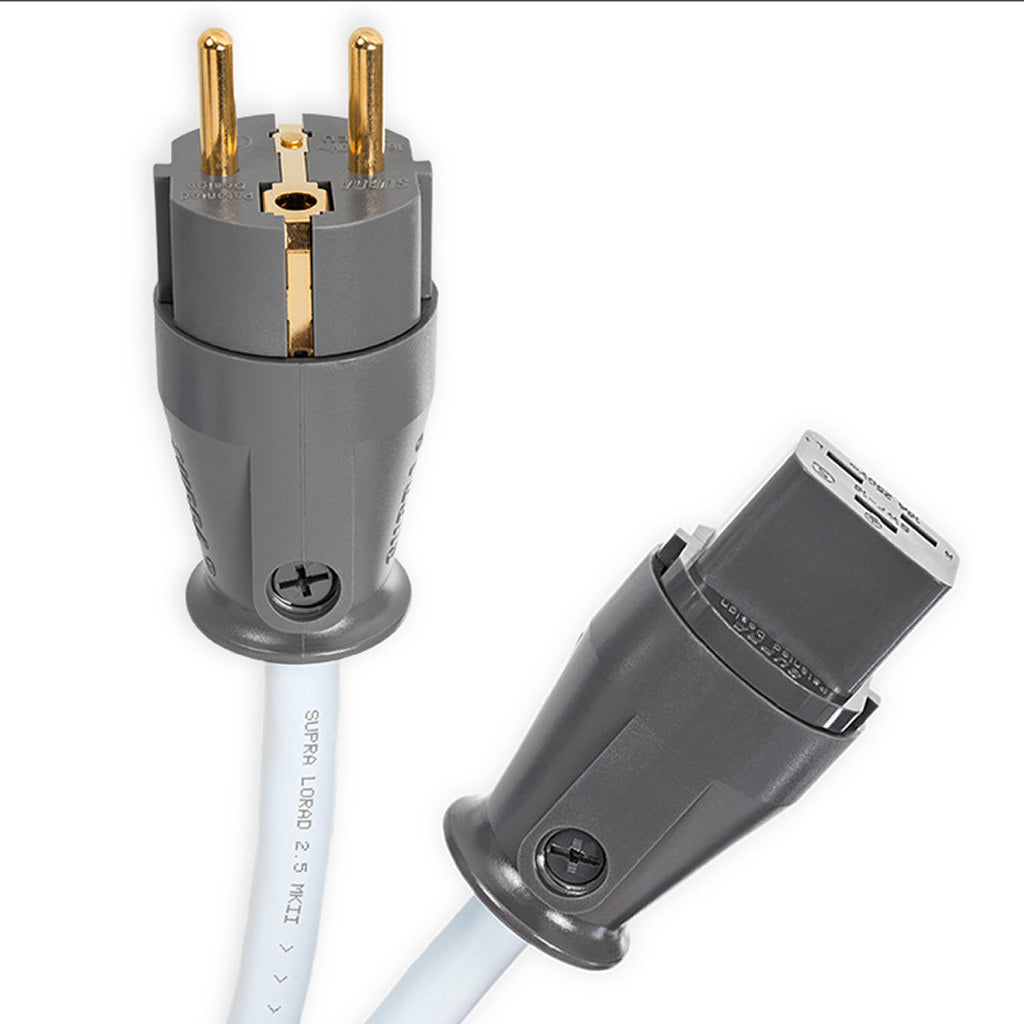 Supra LoRad 2.5 MK II CS-16-EU CEE 7/7 - IEC C19 Strömkabel IEC C19 16A