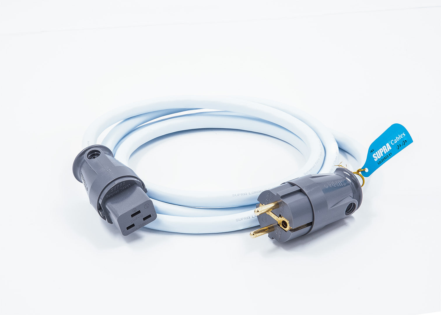 Supra LoRad 2.5 MK II CS-16-EU CEE 7/7 - IEC C19 Strömkabel IEC C19 16A