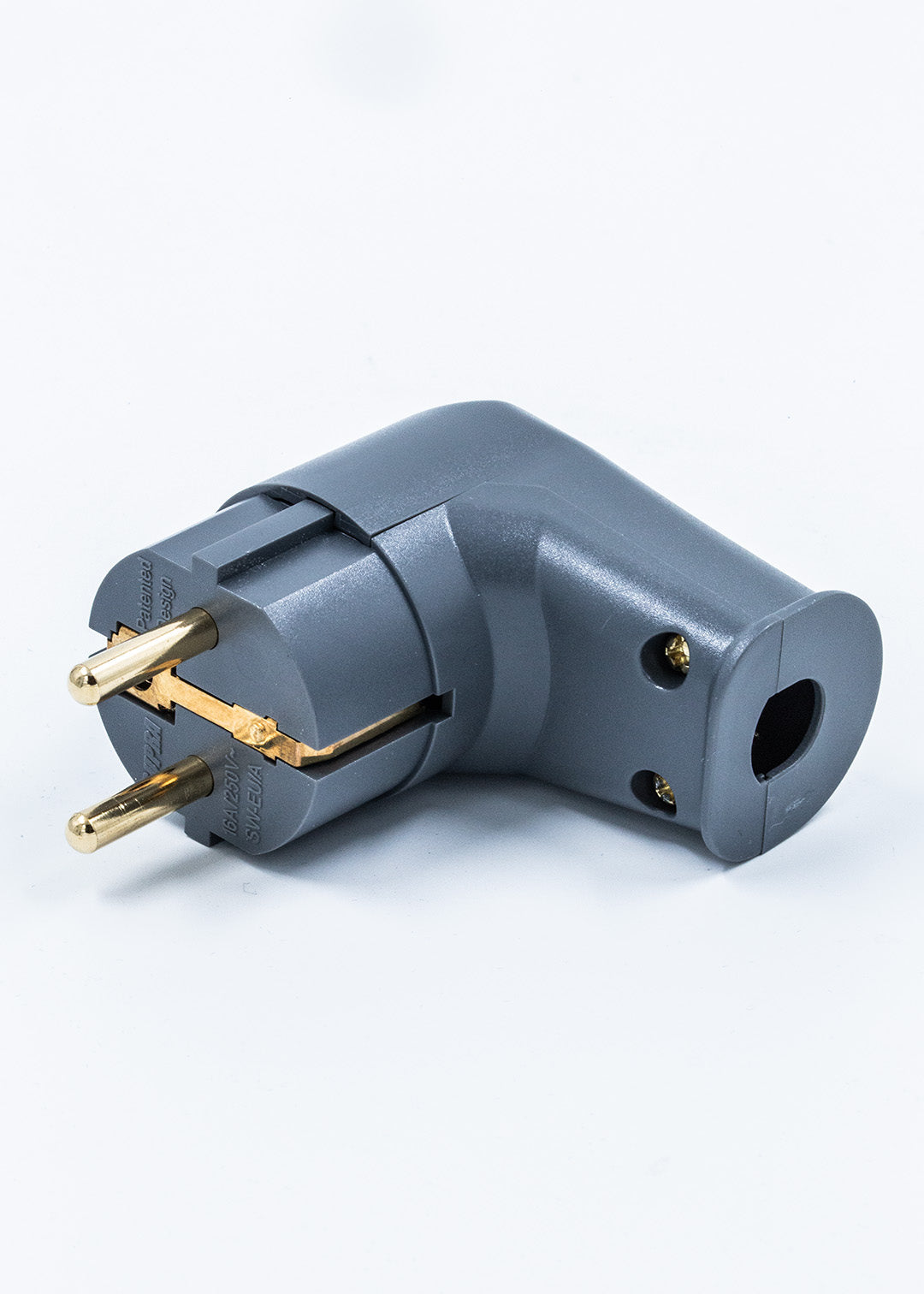 Supra Lorad Mains Plug SW-EU/A Male Vinklad Strömkontakt