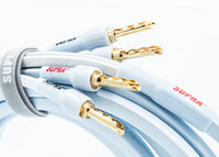 Supra Ply 2.0 CombiCon 2x2mm 2Banana - 2Banana (par) Terminerad-högtalarkabel