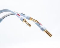 Supra Ply 2.0 CombiCon 2x2mm 2Banana - 2Banana (par) Terminerad-högtalarkabel