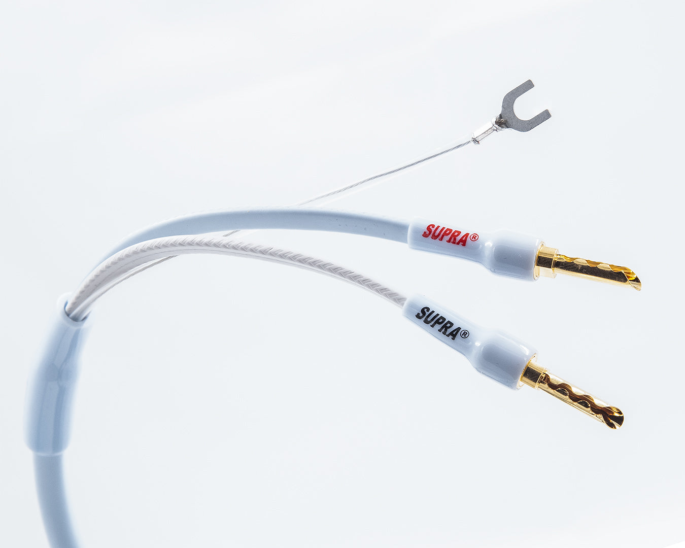 Supra Ply Screened 3.4/S CombiCon 2Banana - 2Banana (par) Terminerad-högtalarkabel