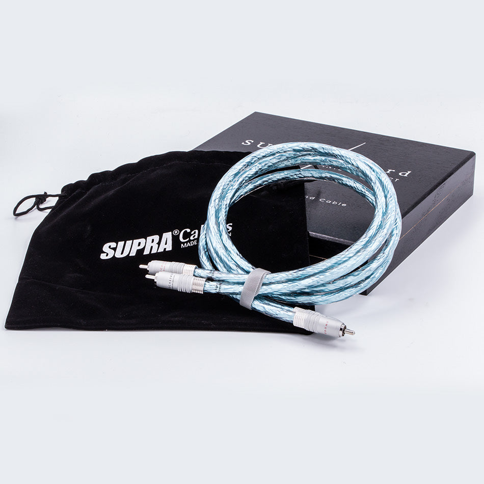Supra Sword Excalibur ISL Rhodium Analog RCA-kabel