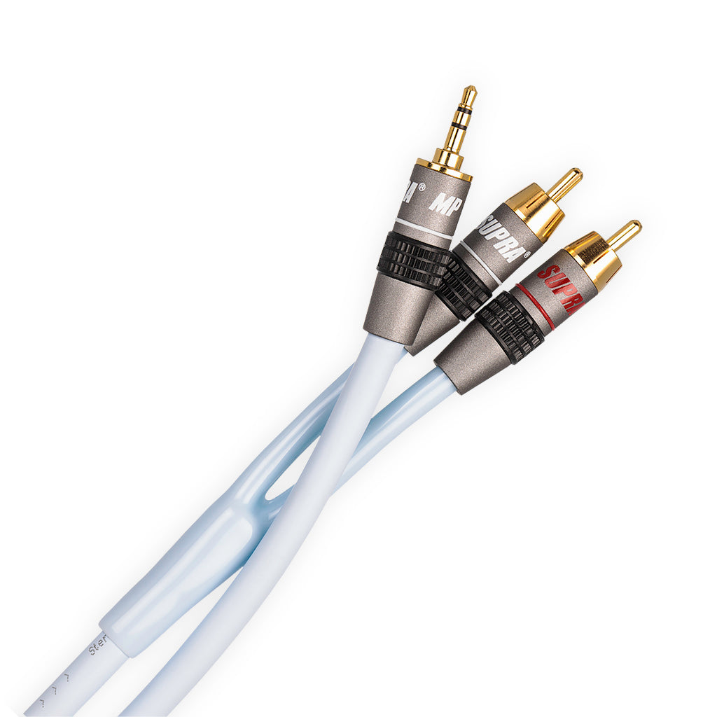 Supra BiLine-MP 3.5mm - 2RCA Ljudkabel