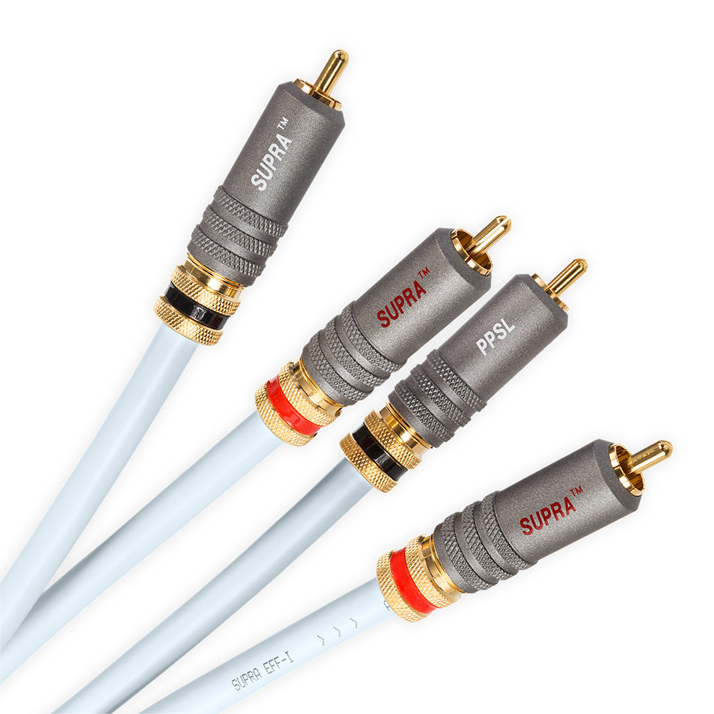 Supra EFF-ISL 2RCA - 2RCA Analog RCA-kabel