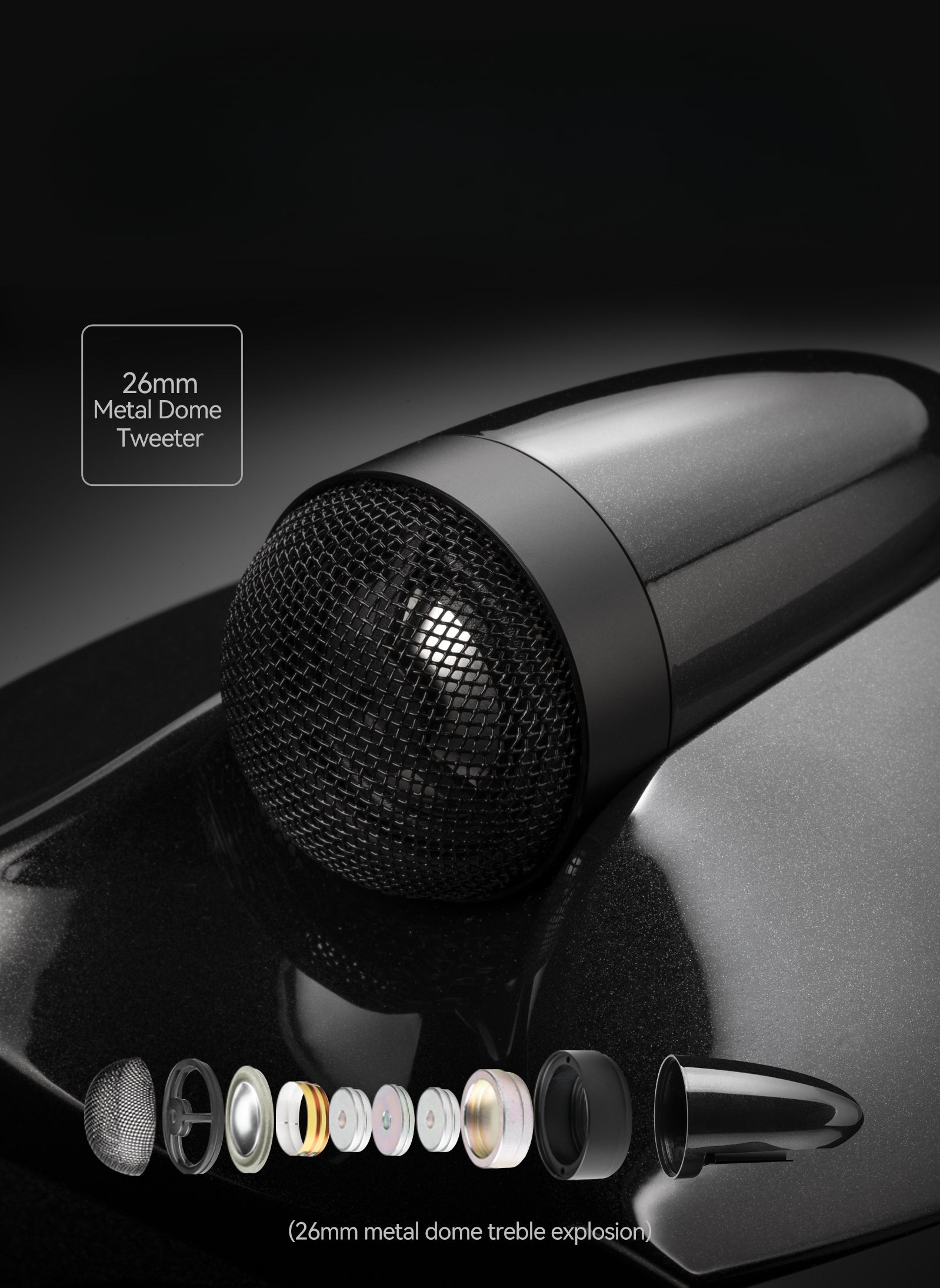 Swans HiVi TN26 - diskant högtalardiskant