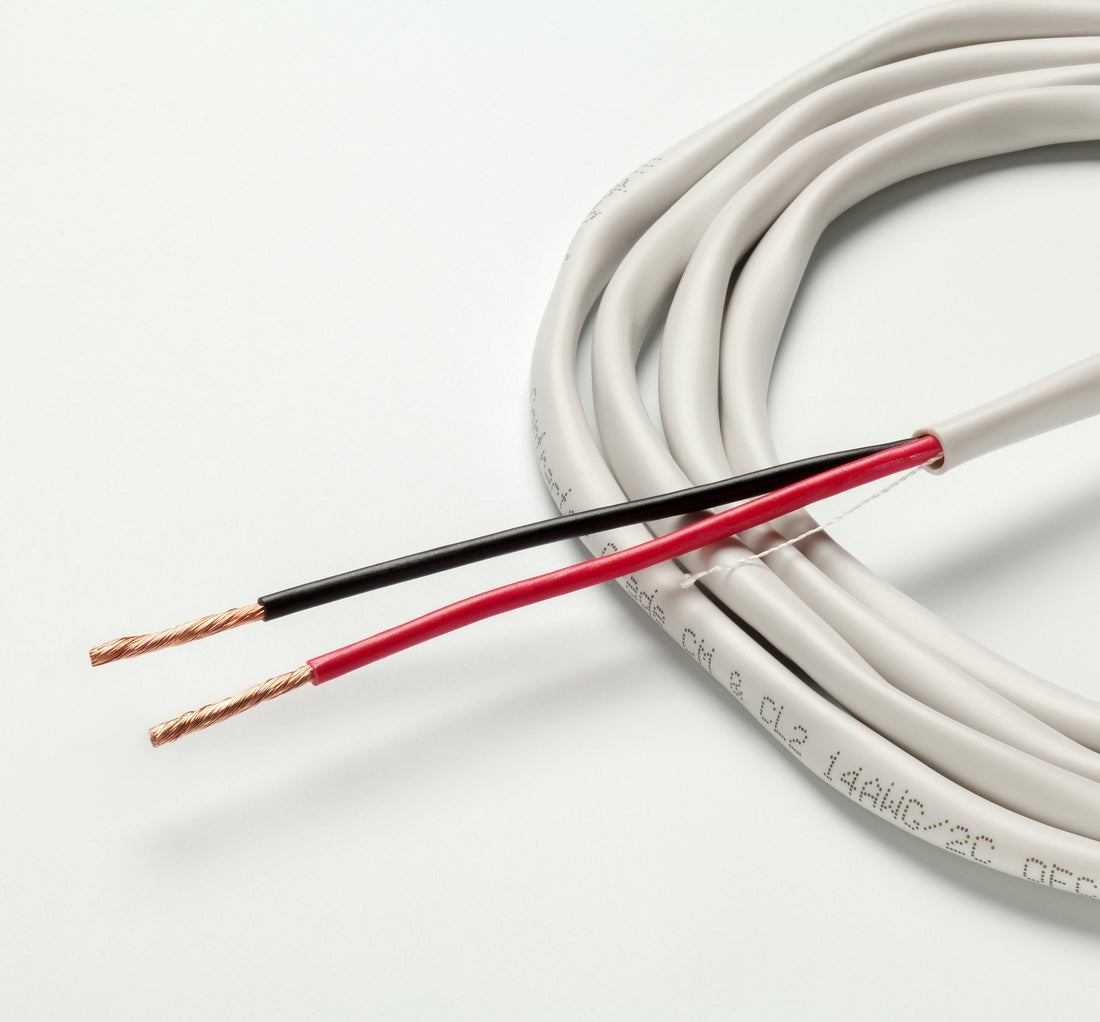 TAGA TCL-214W 2x2mm - Högtalarkabel installation Högtalarkabel-lösmeter